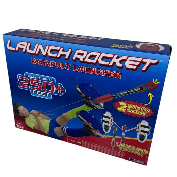 Fun Wares Launch Rocket Catapult Launcher 250 Plus Feet - Picture 1 of 7